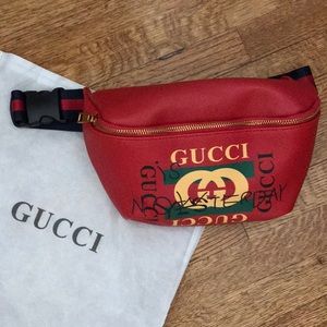 Red GUCC| fanny pack